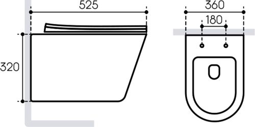 Комплект Унитаз подвесной Aqueduto Cone CON0120 безободковый, с микролифтом, белый матовый + Инсталляция STWORKI + Кнопка Хельсинки 500470 белая в Аксае